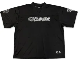 Chrome Heart Sports Mesh Stadium Jersey Short Sleeve Black