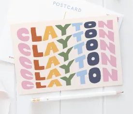 Clayton Post Card