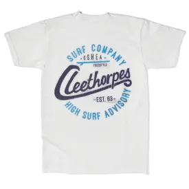 Cleethorpes "HIGH SURF" WHITE T-Shirt