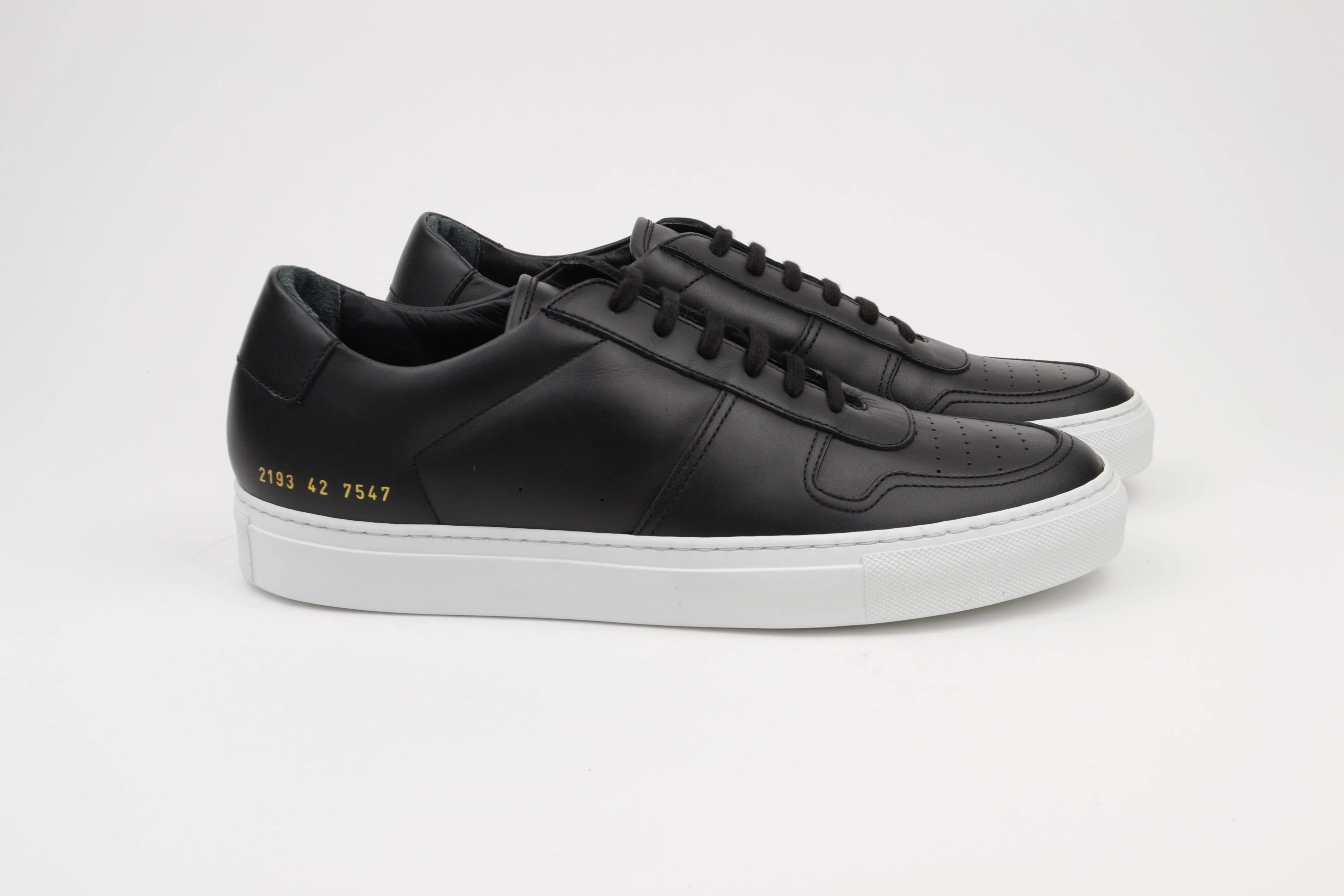 COMMON PROJECTS BBALL LOW 2193 WHITE SOLE BLACK