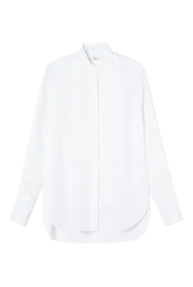 Contrasting Bib Panel Shirt