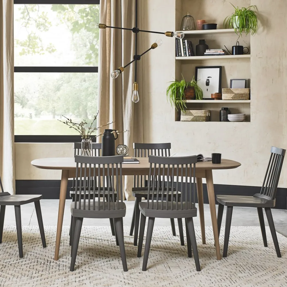 Dansk Scandi Oak 6 Seater Table