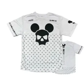 DryFit Shirt - Skull Mouse (White)