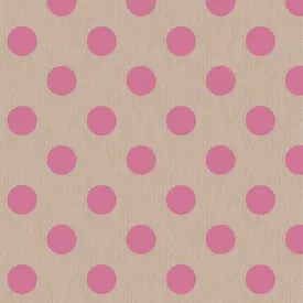 Fabric Chambray Dots Pink TIL160054 from Tilda, coordinates with any Tilda Collection