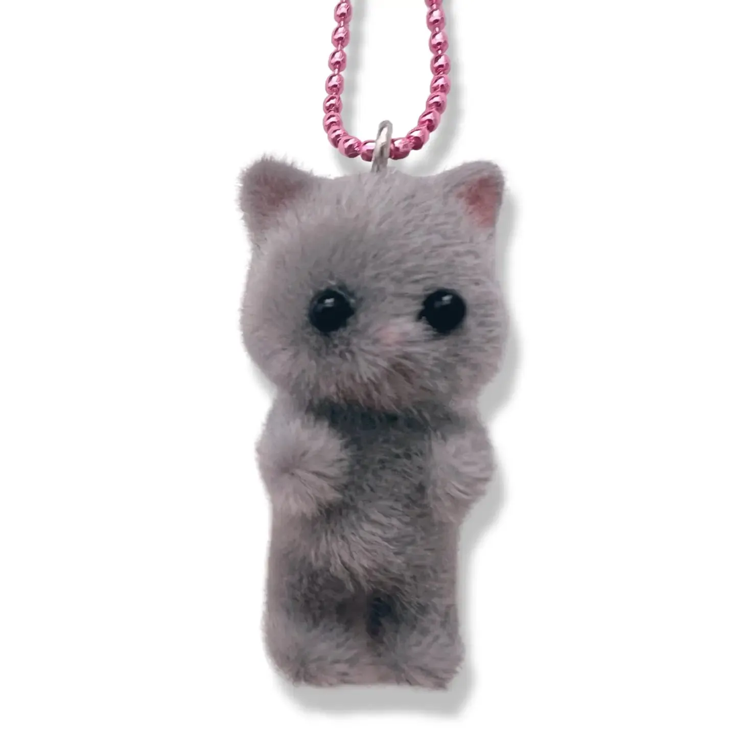 Fluffy Kitty Necklace