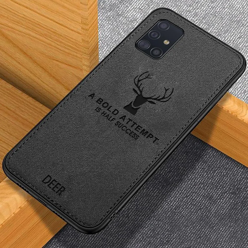 Galaxy M31s Deer Pattern Inspirational Soft Case