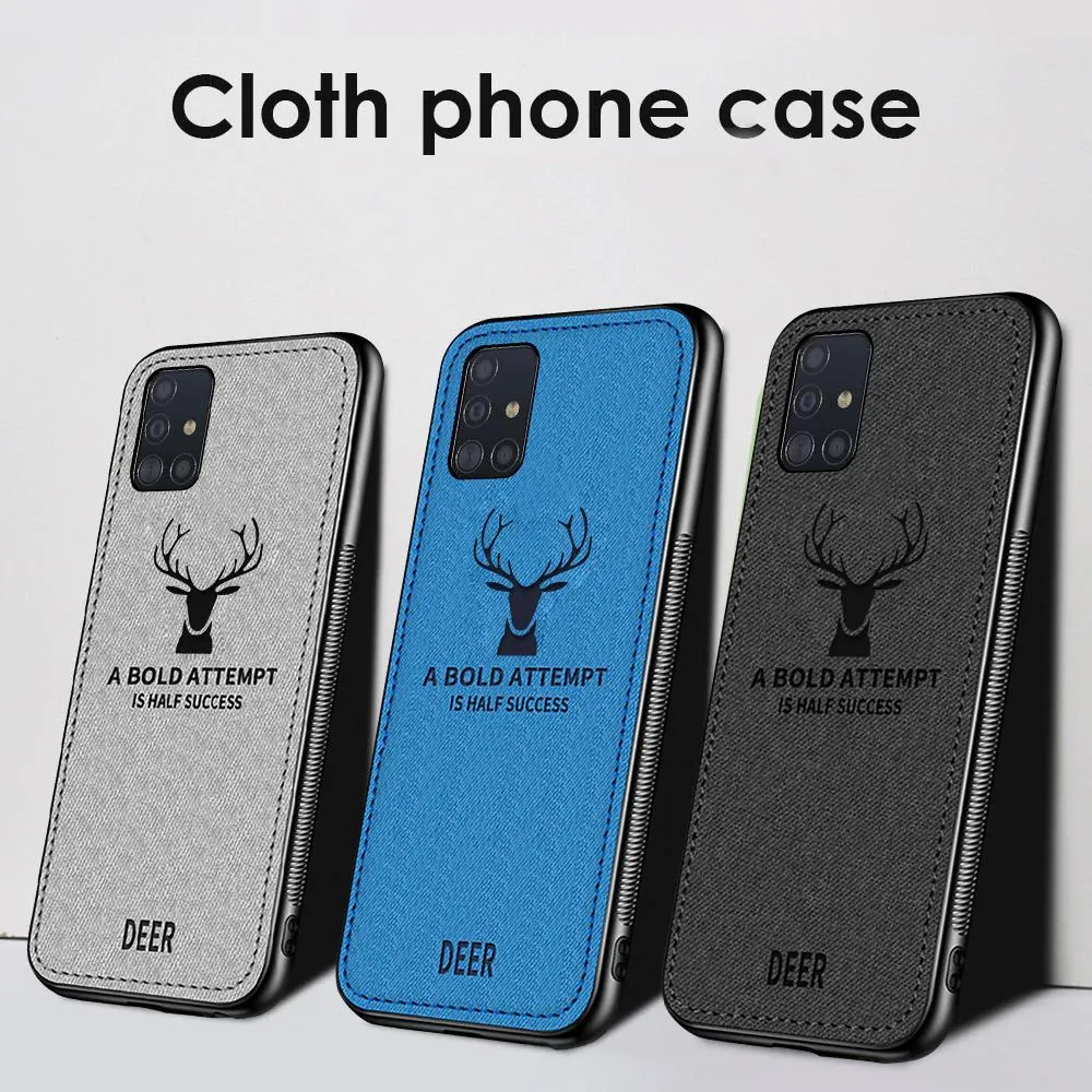 Galaxy M31s Deer Pattern Inspirational Soft Case