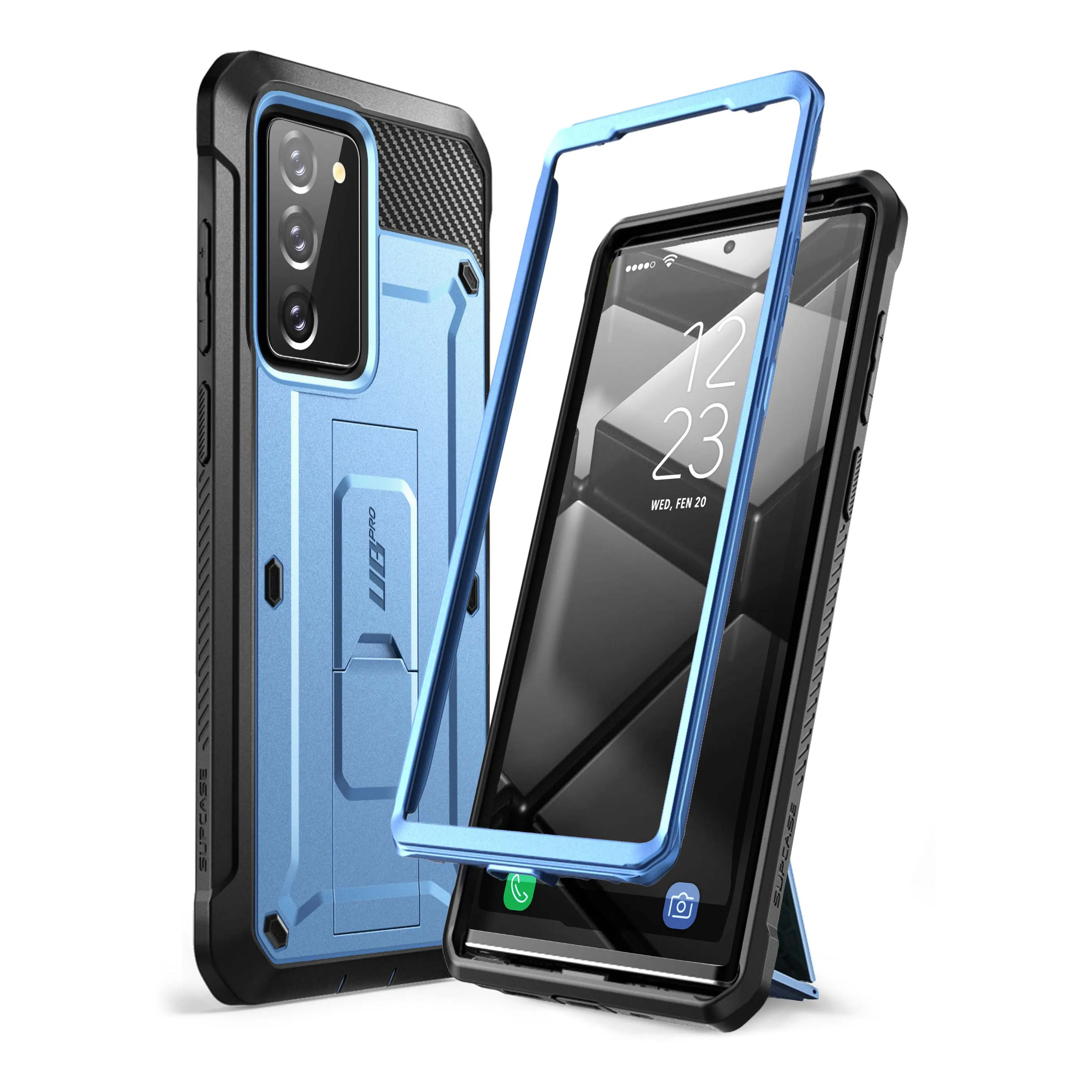 Galaxy Note20 Unicorn Beetle PRO Rugged Holster Case(open box)-Metallic Blue