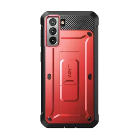 Galaxy S21 Plus Unicorn Beetle Pro Rugged Case-Metallic Red