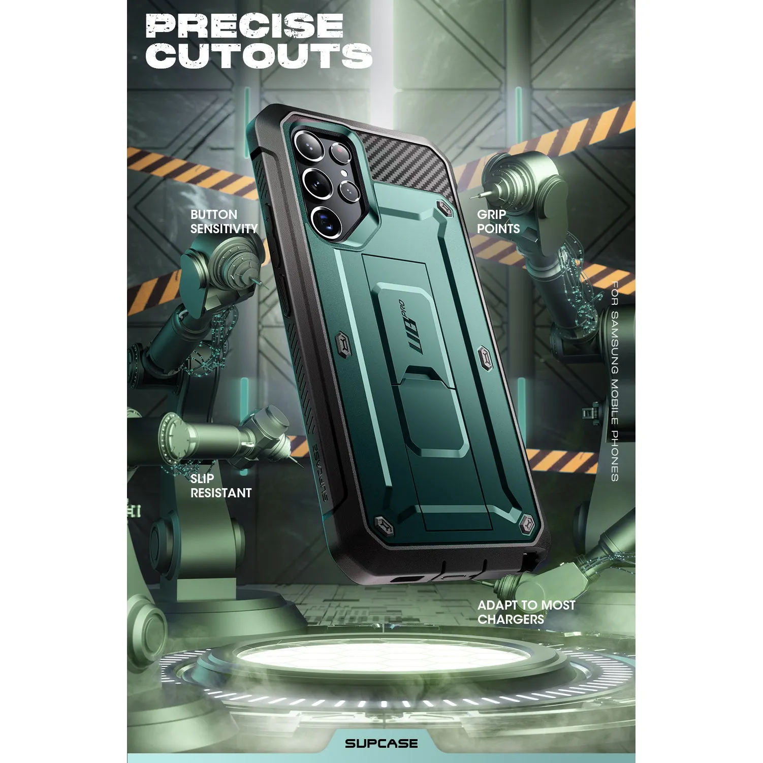 Galaxy S22 Ultra Unicorn Beetle PRO Rugged Case-Seafoam