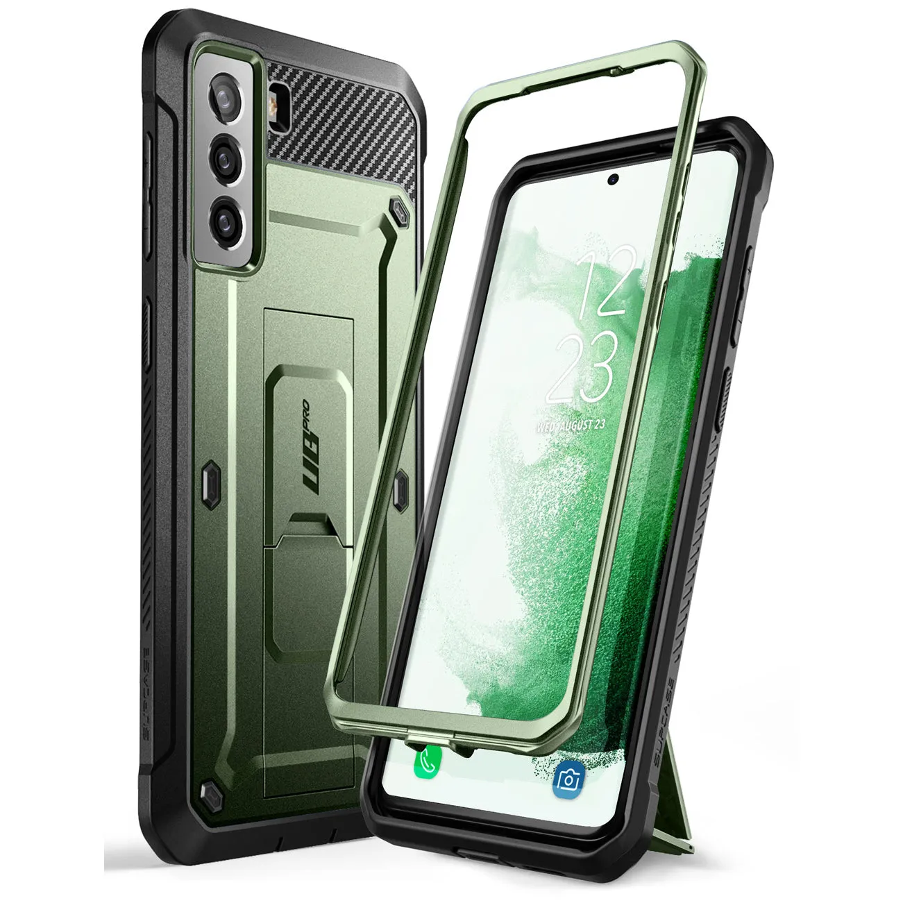 Galaxy S22 Unicorn Beetle PRO Rugged Case-Dark Green