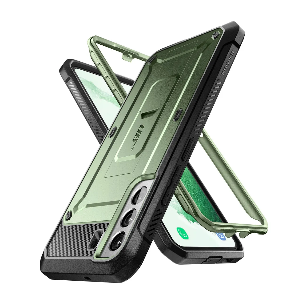 Galaxy S22 Unicorn Beetle PRO Rugged Case-Dark Green