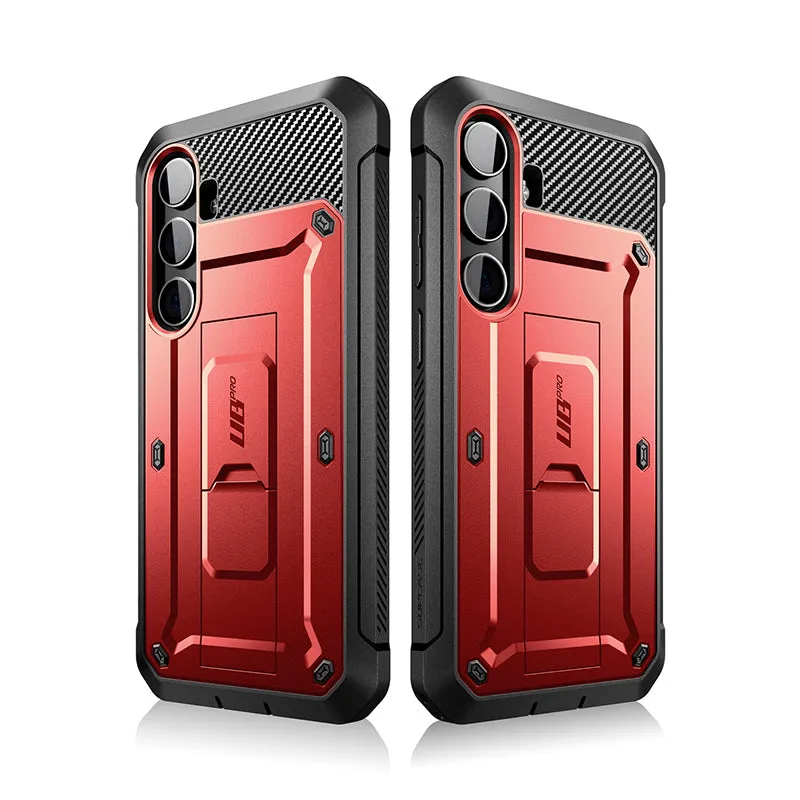 Galaxy S24 Plus Unicorn Beetle PRO Rugged Case-Metallic Red