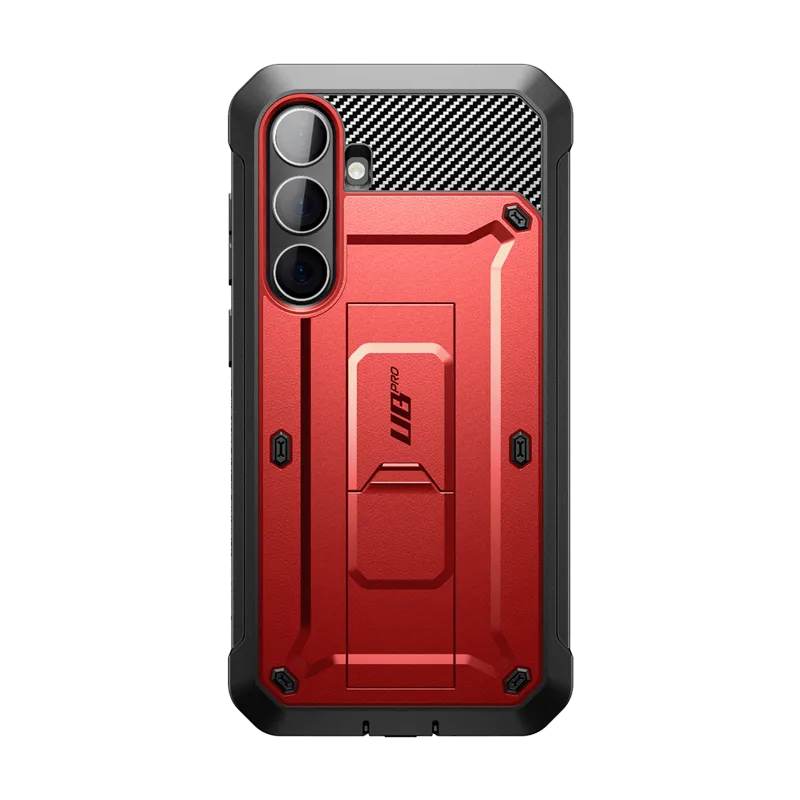 Galaxy S24 Plus Unicorn Beetle PRO Rugged Case-Metallic Red