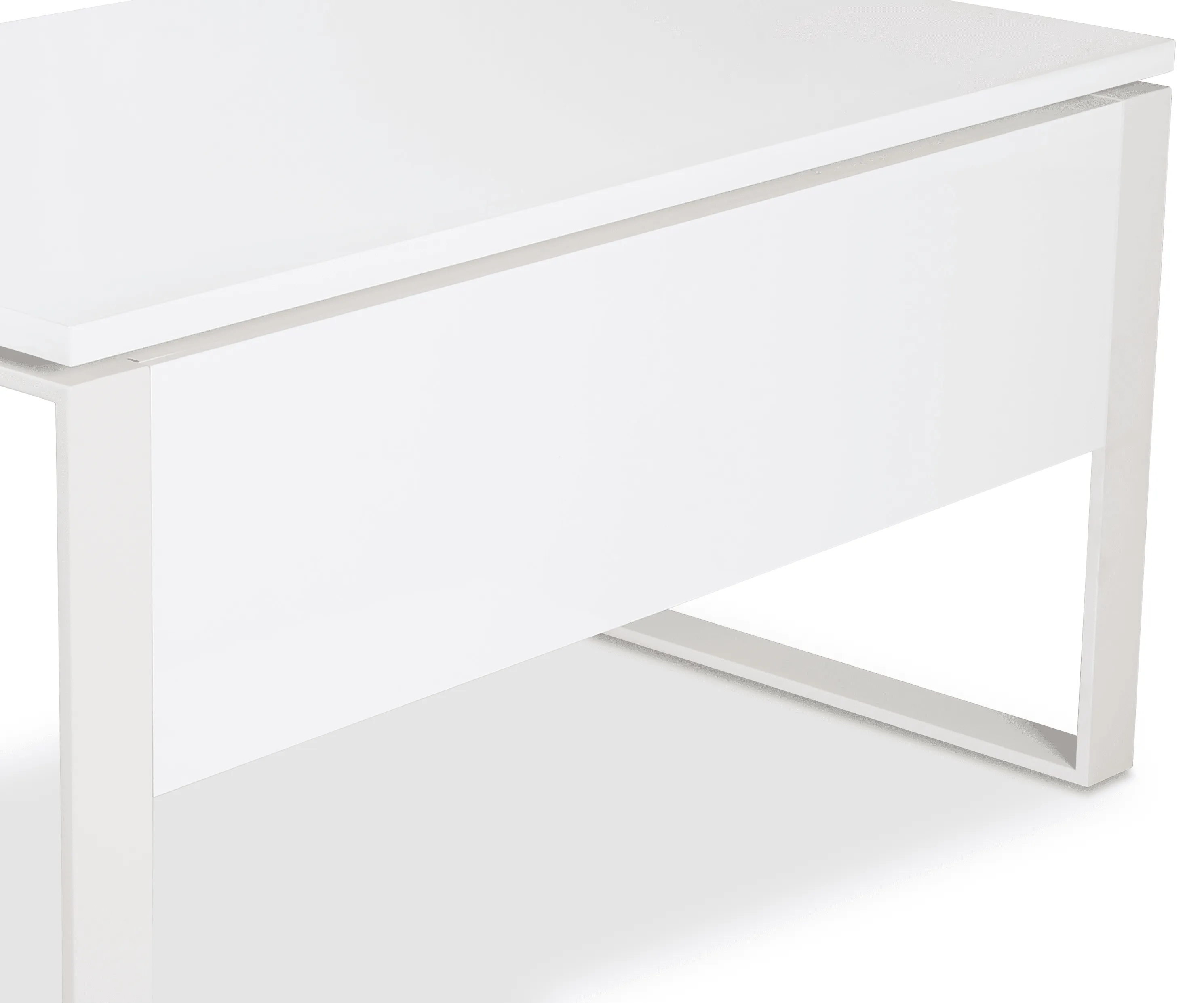 Gammel 55" Desk - White