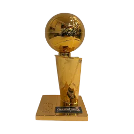 Giannis Antetokounmpo Milwaukee Bucks Autographed Mini Larry O'Brien Trophy - Beckett COA