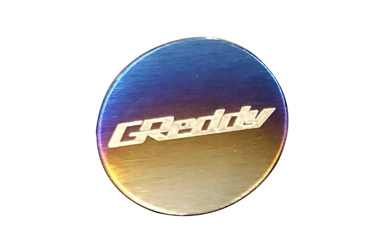 GREDDY TI EMBLEM FOR TYPE A SHIFT KNOB - (18000204)