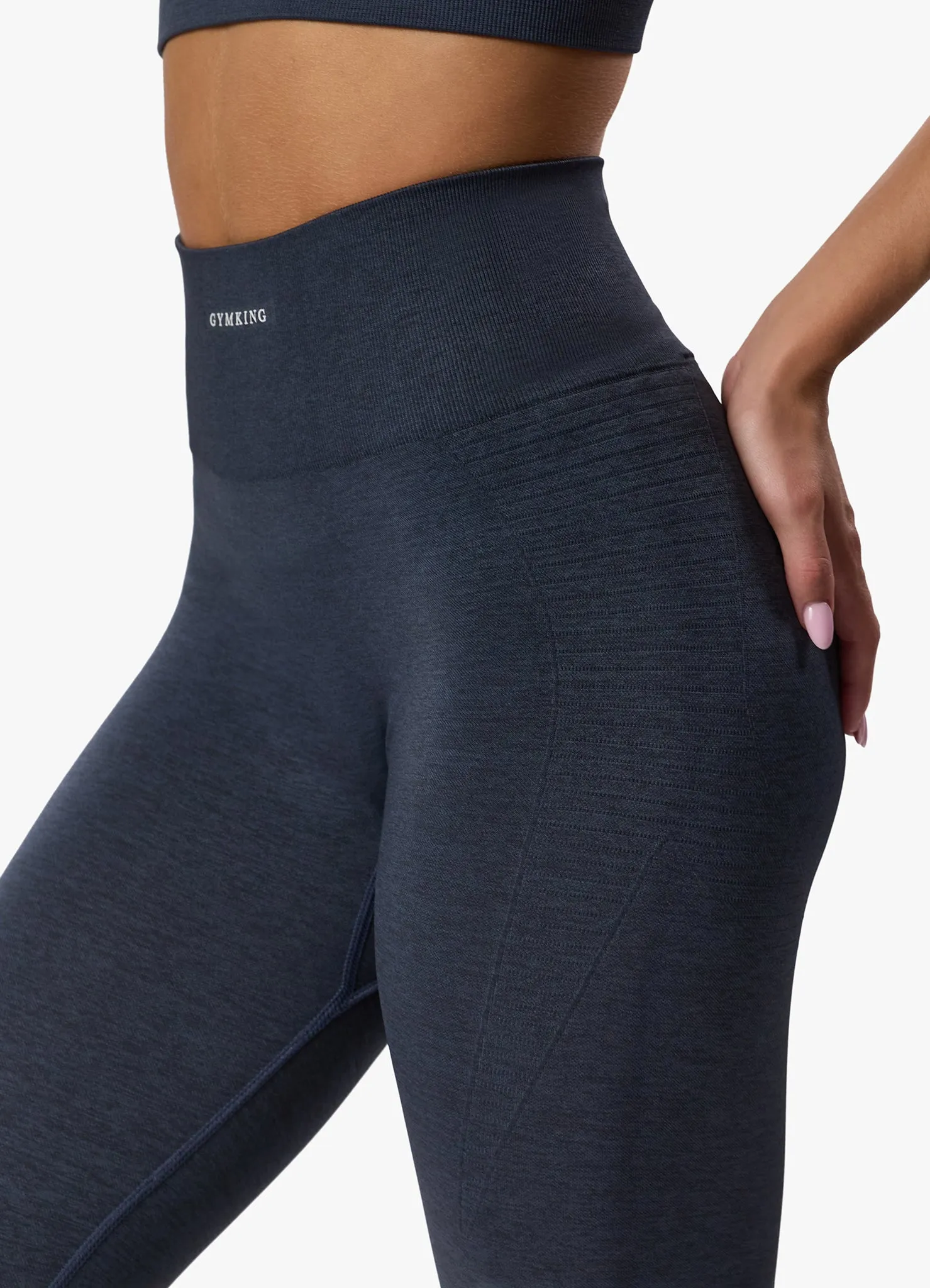 Gym King Results 2.0 Seamless Legging - Midnight Blue