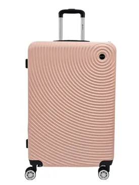 Hard Case Shell Pattern Suitcase Carry On Cabin Check In Small Medium Large Combination Lock 3 Set