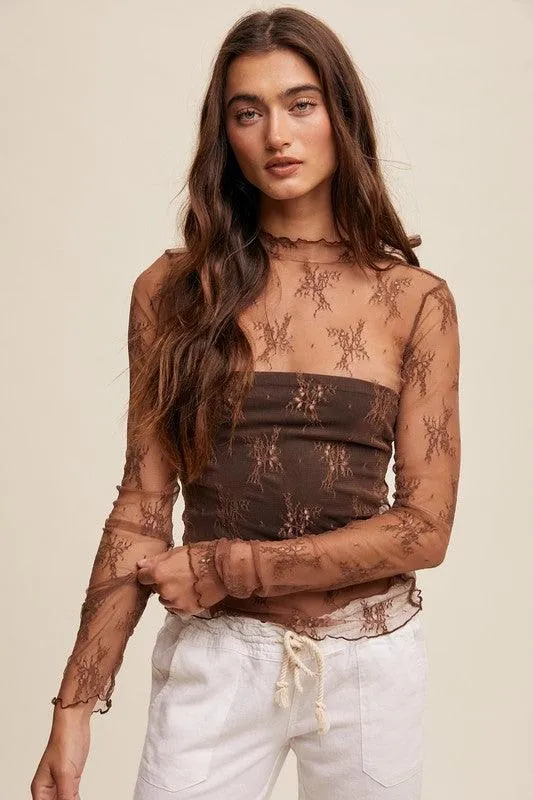 Harvard Grad Lace Top