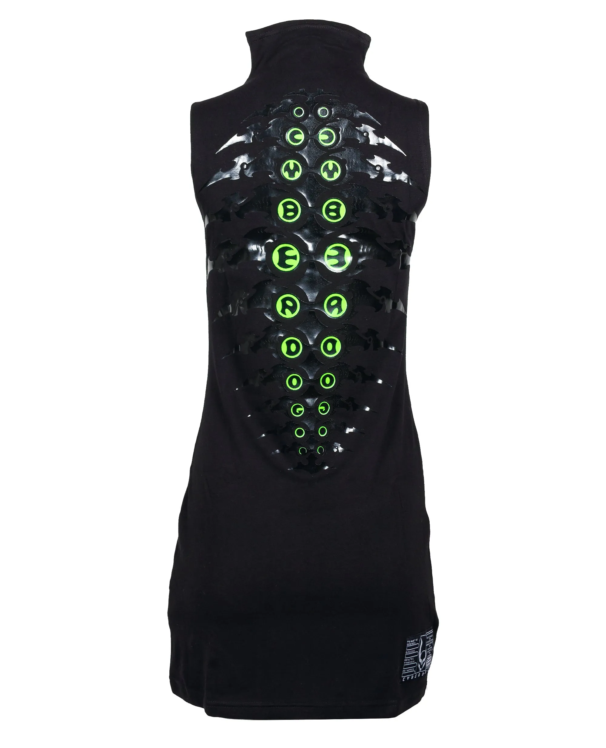 HI NECK DRESS GOTHIC EXO