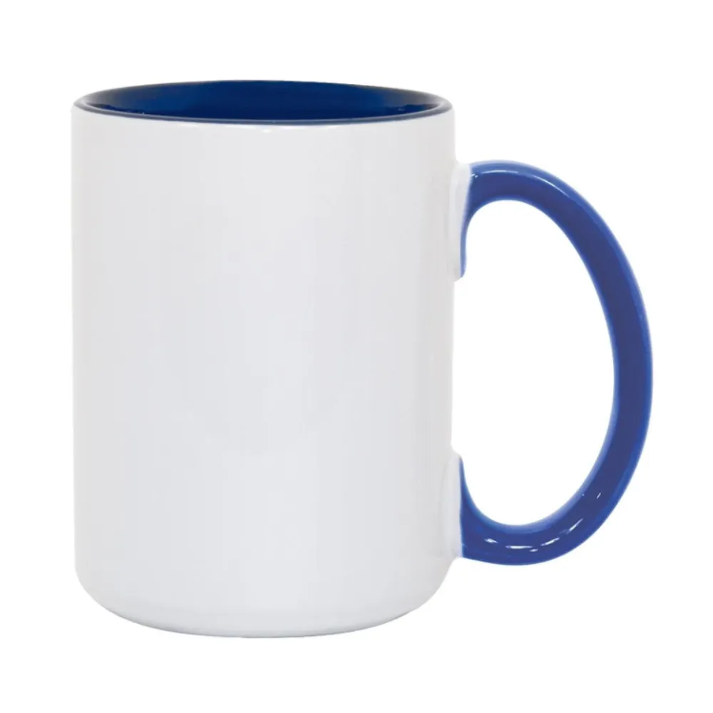 HPN ORCA Premium 15 oz. Inner   Handle Sublimation Ceramic Mug - 36 per Case