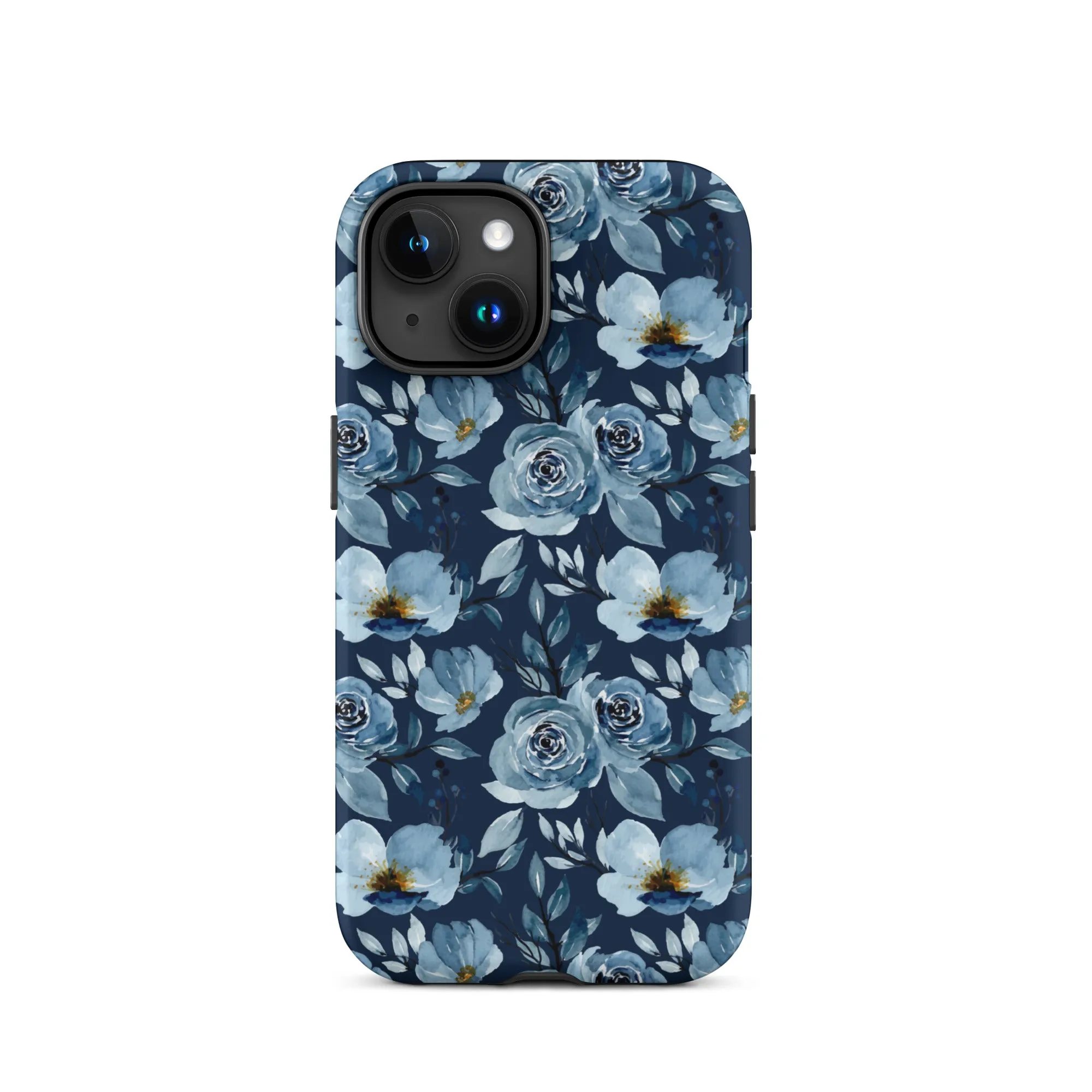 Indigo Rose Harmony Premium iPhone Case