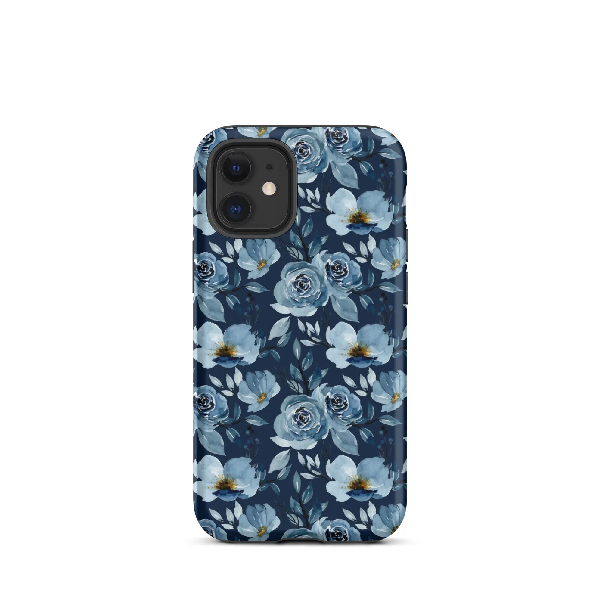 Indigo Rose Harmony Premium iPhone Case