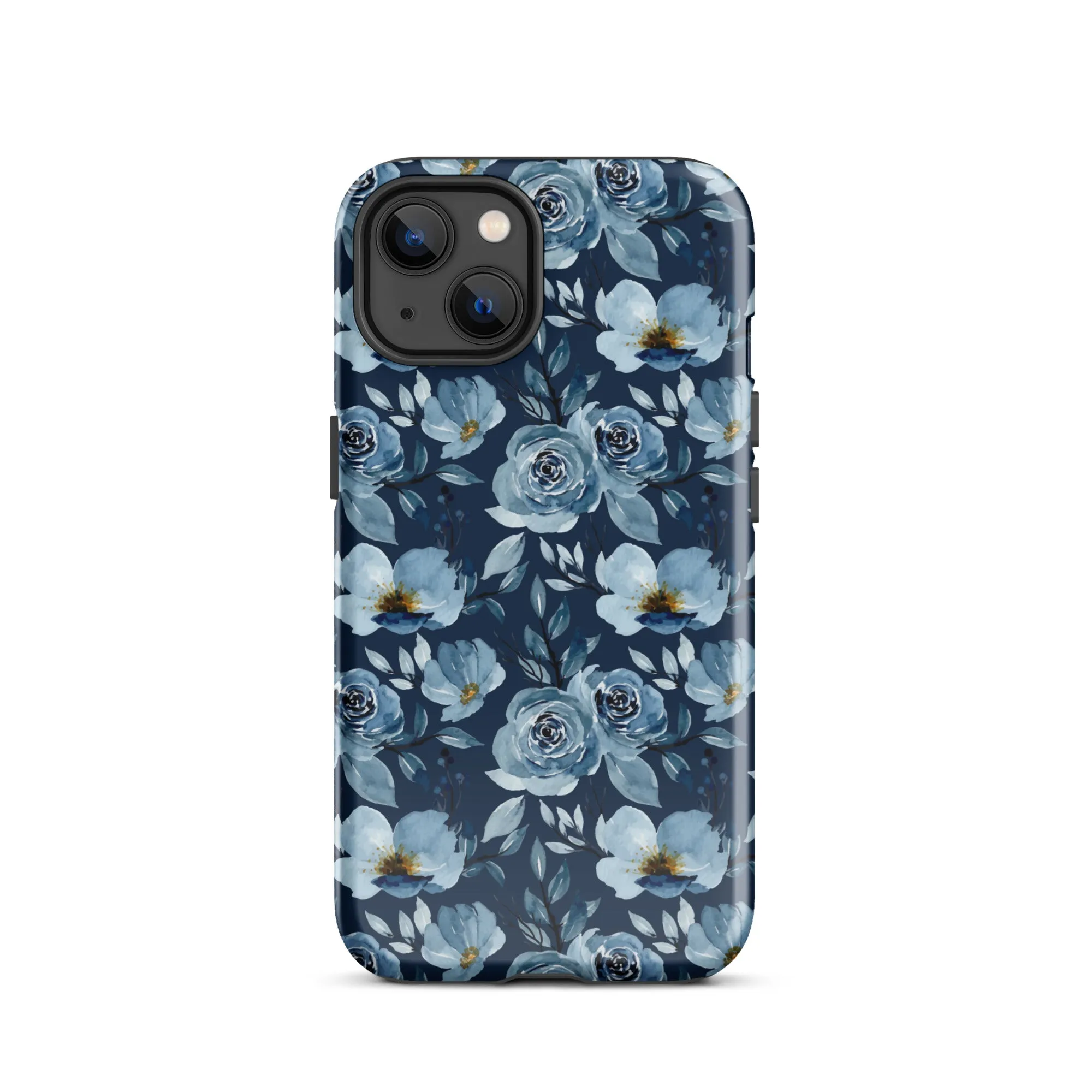 Indigo Rose Harmony Premium iPhone Case