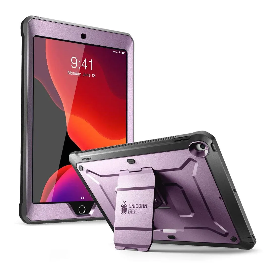 iPad 10.2 inch Unicorn Beetle PRO Rugged Case(open box)-Metallic Purple