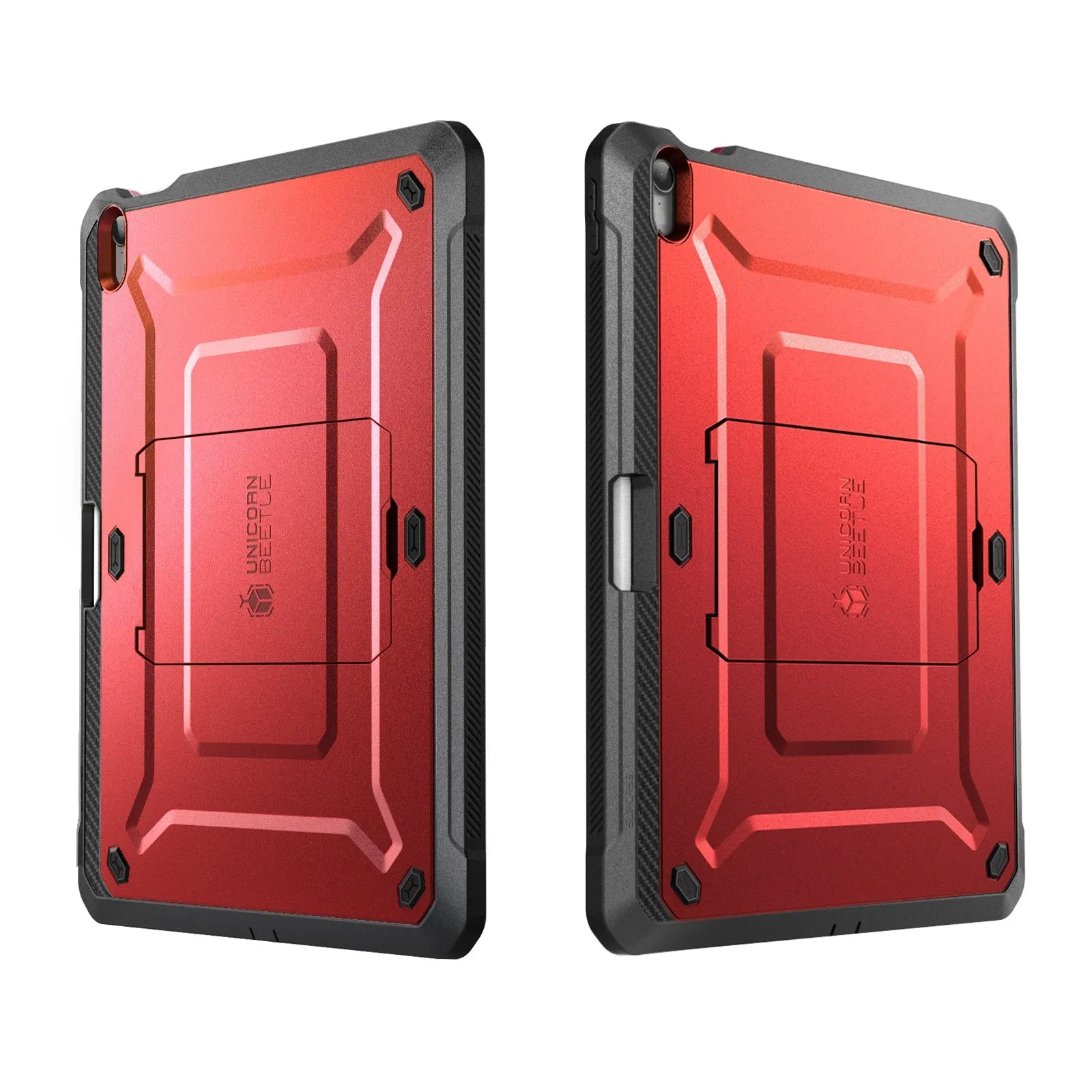 iPad 10.9" 2022 Unicorn Beetle PRO Rugged Kickstand Case(open box)-Metallic Red