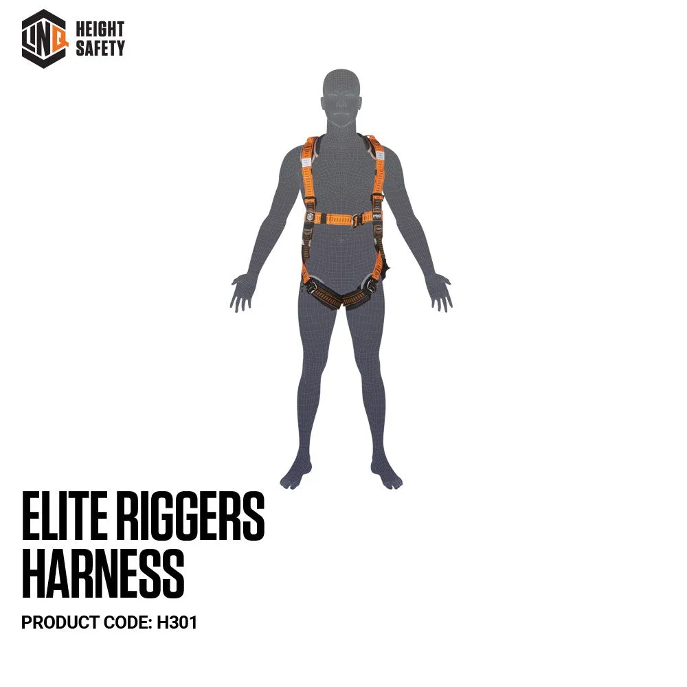 LINQ Elite Riggers Harness - Small (S) cw Harness Bag (NBHAR)  H301S