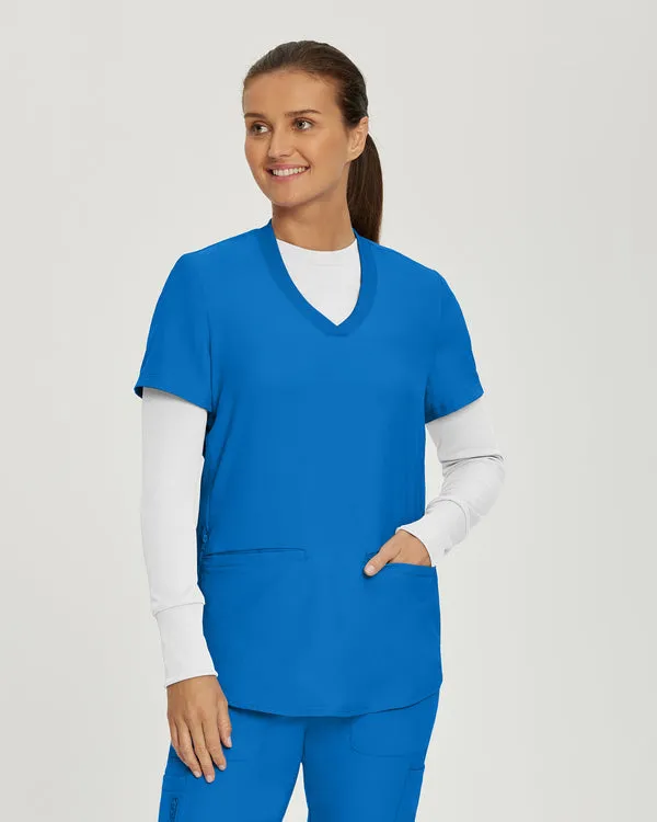 LT103 Landau Long Sleeve Ribbed Underscrub