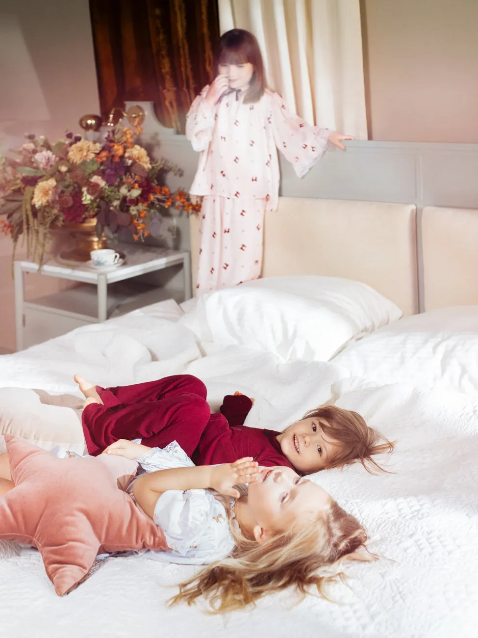 MELANY - GIRLS PYJAMA SET IN PINK