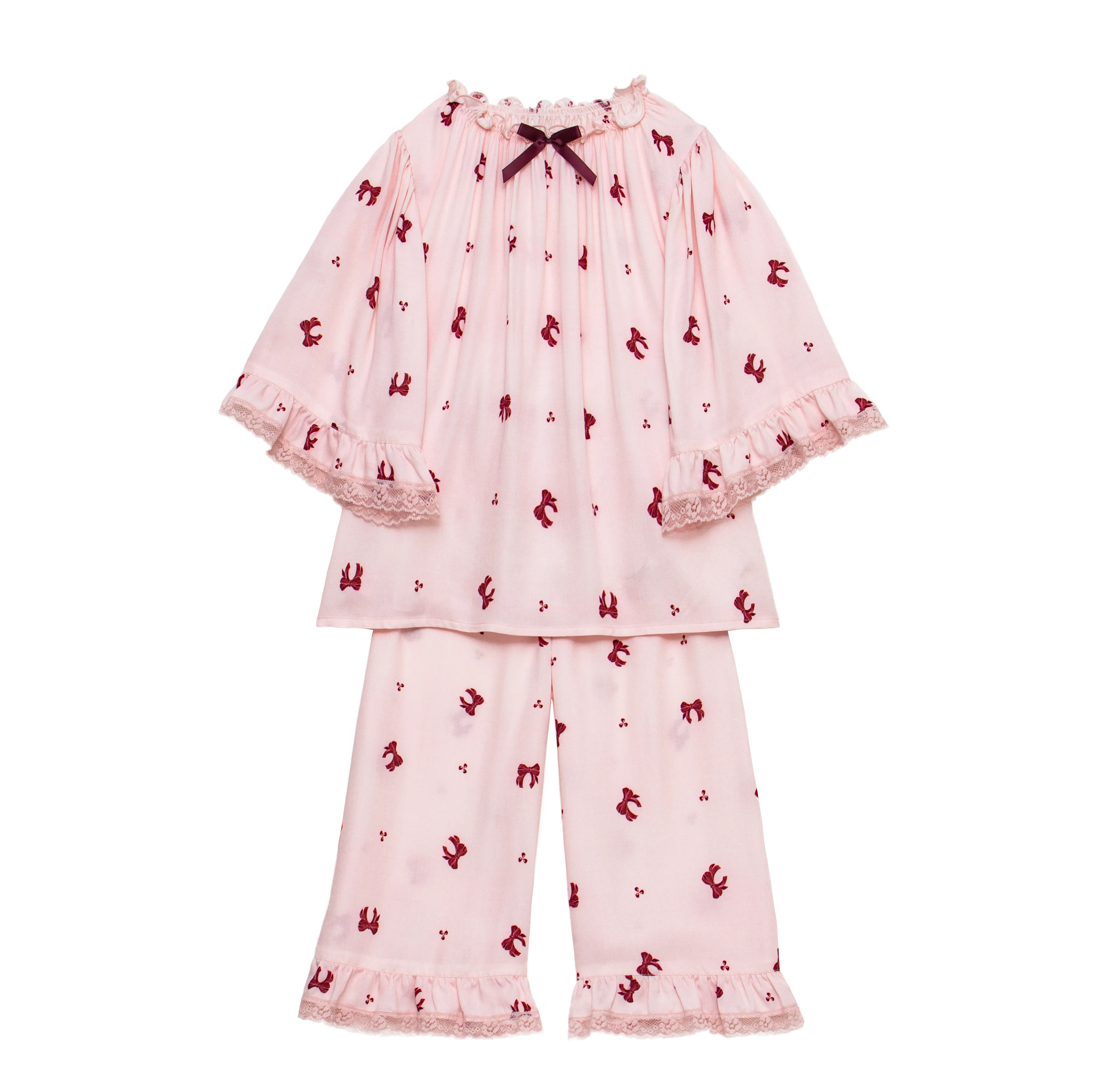 MELANY - GIRLS PYJAMA SET IN PINK