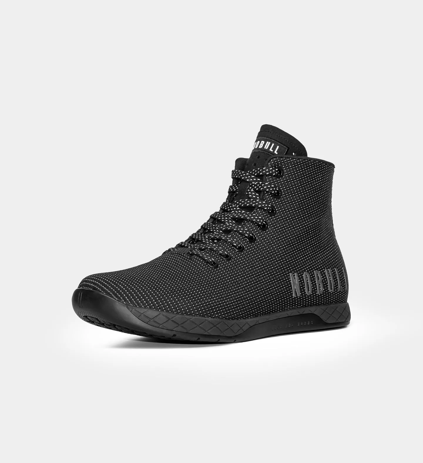 Men's Reflective Woven Outwork High-Top