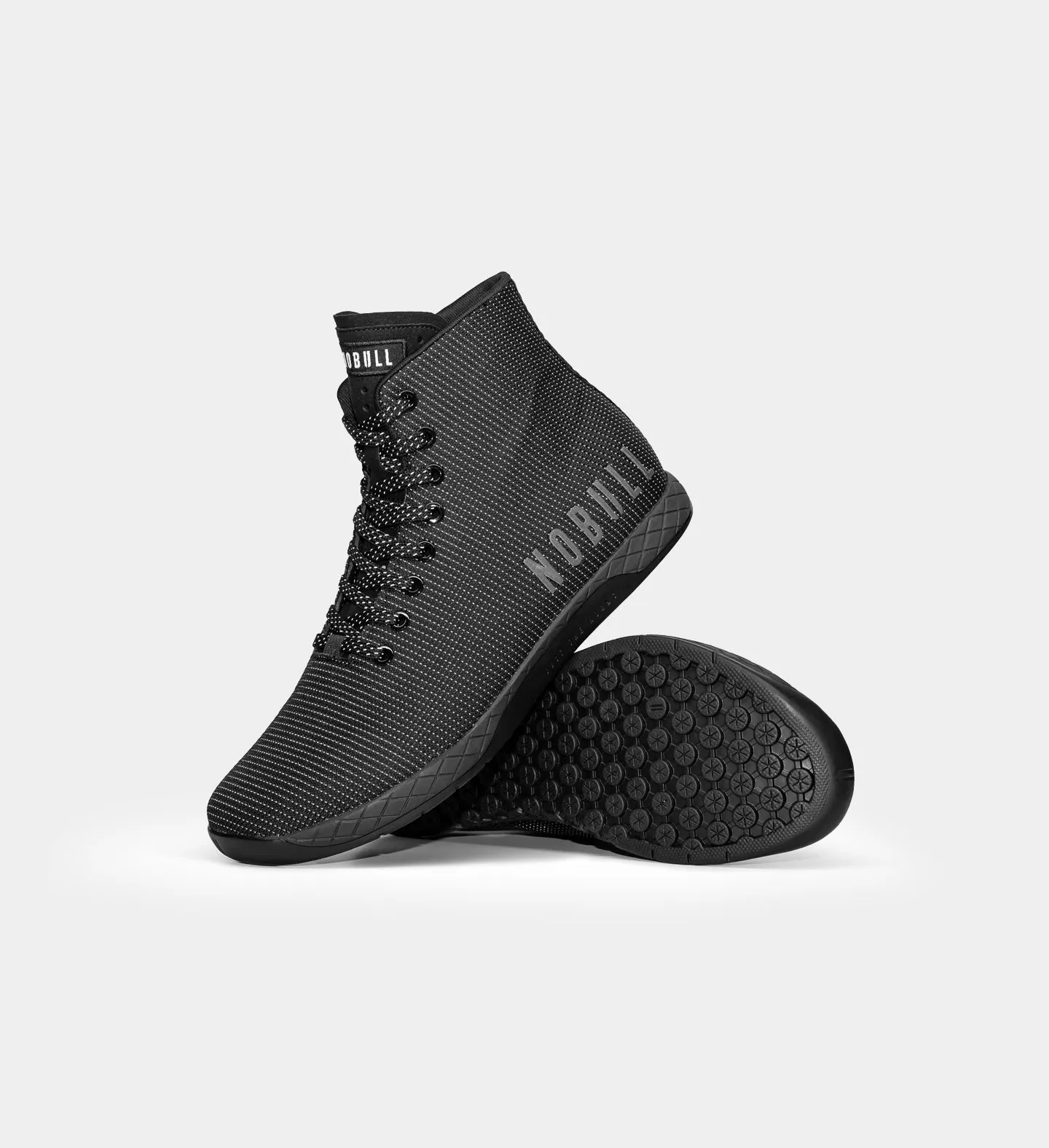 Men's Reflective Woven Outwork High-Top