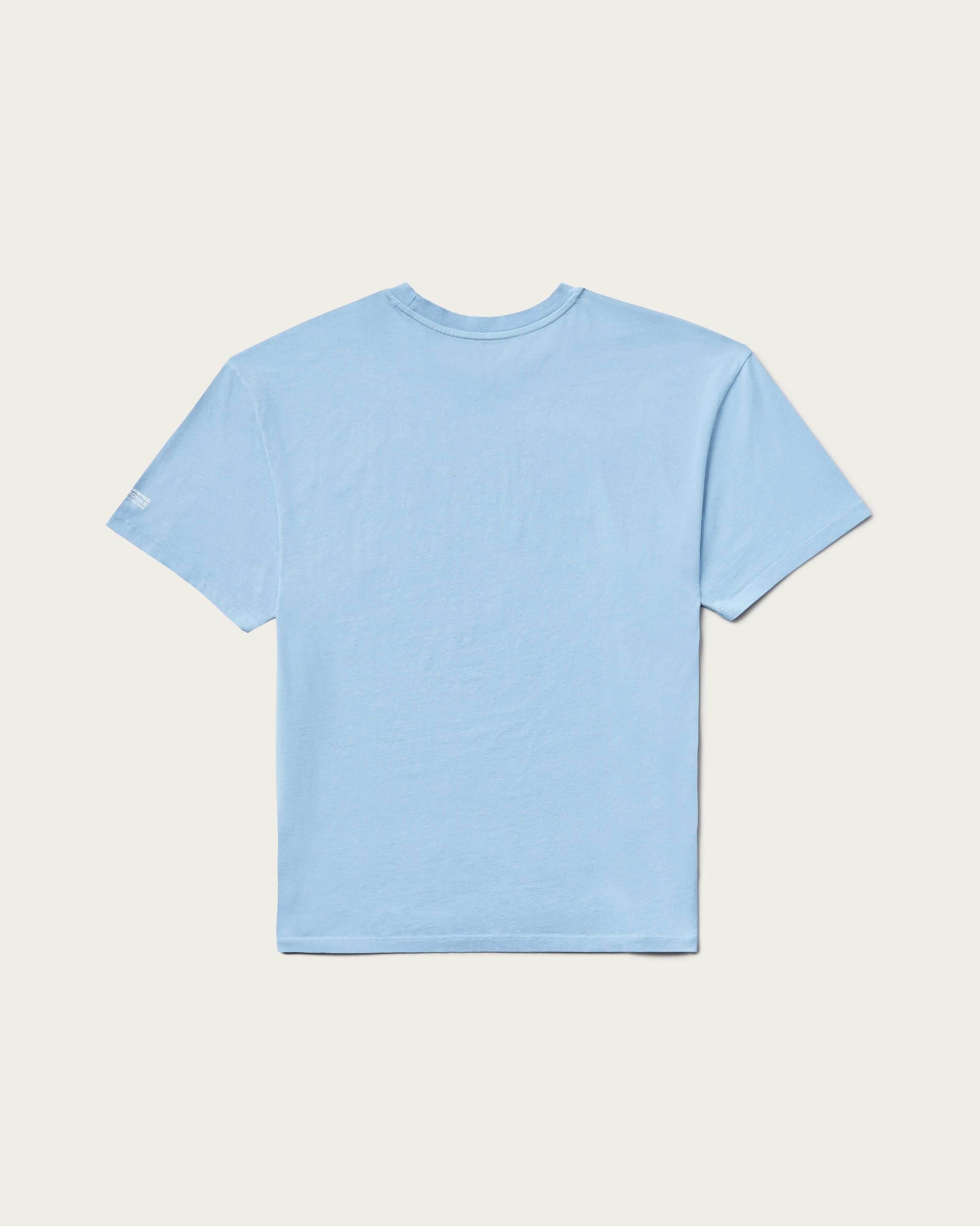 Mens Retro Tee Sky