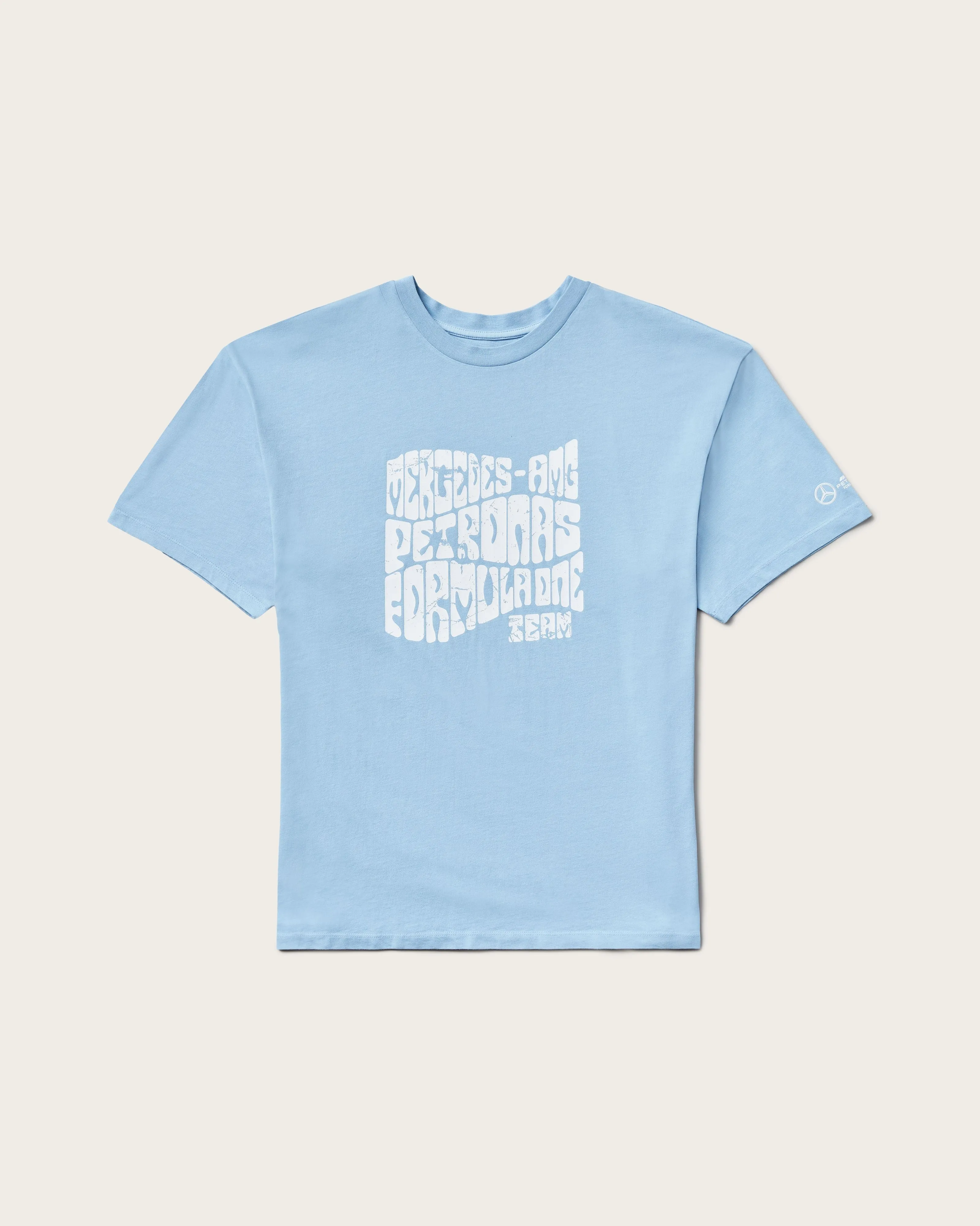 Mens Retro Tee Sky