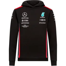 Mercedes AMG Petronas F1 2023 Kids Team Hooded Sweatshirt-