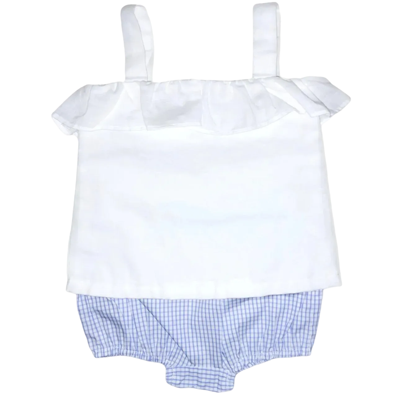 Millie Ruffle Bloomer Set – South of Broad Blue