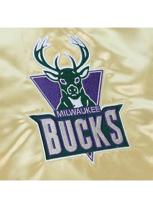 Mitchell & Ness HWC '93 Reverse Milwaukee Bucks Lightweight Varsity Jacket