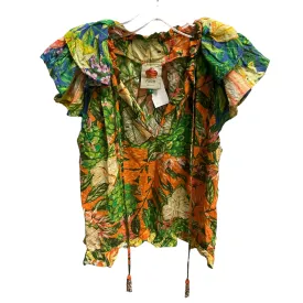 Multi-colored Top Short Sleeve Farm Rio, Size S