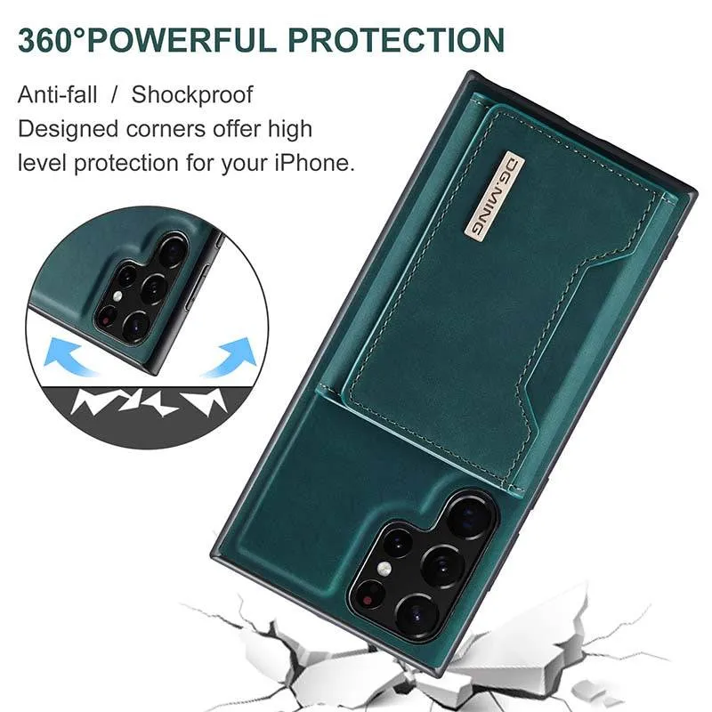 Multifunctional Wallet Phone Case For Galaxy