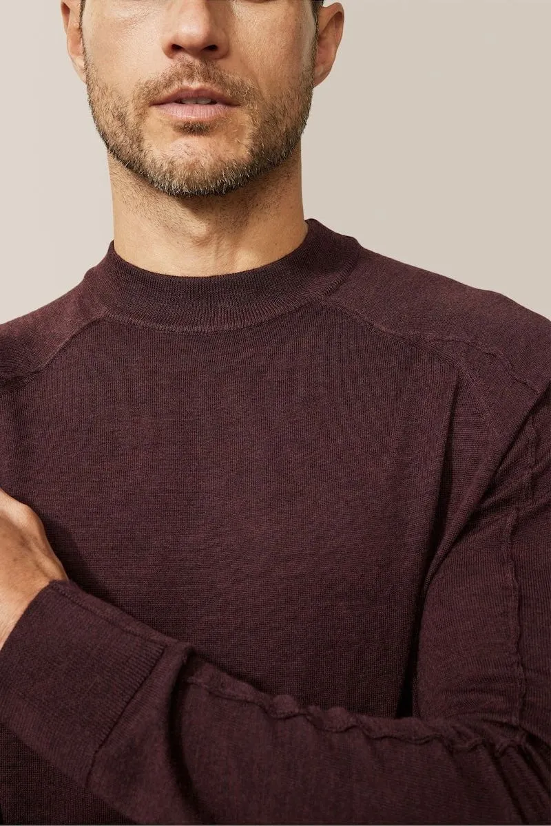 MVP Mock-Neck Sweater | Merino Wool