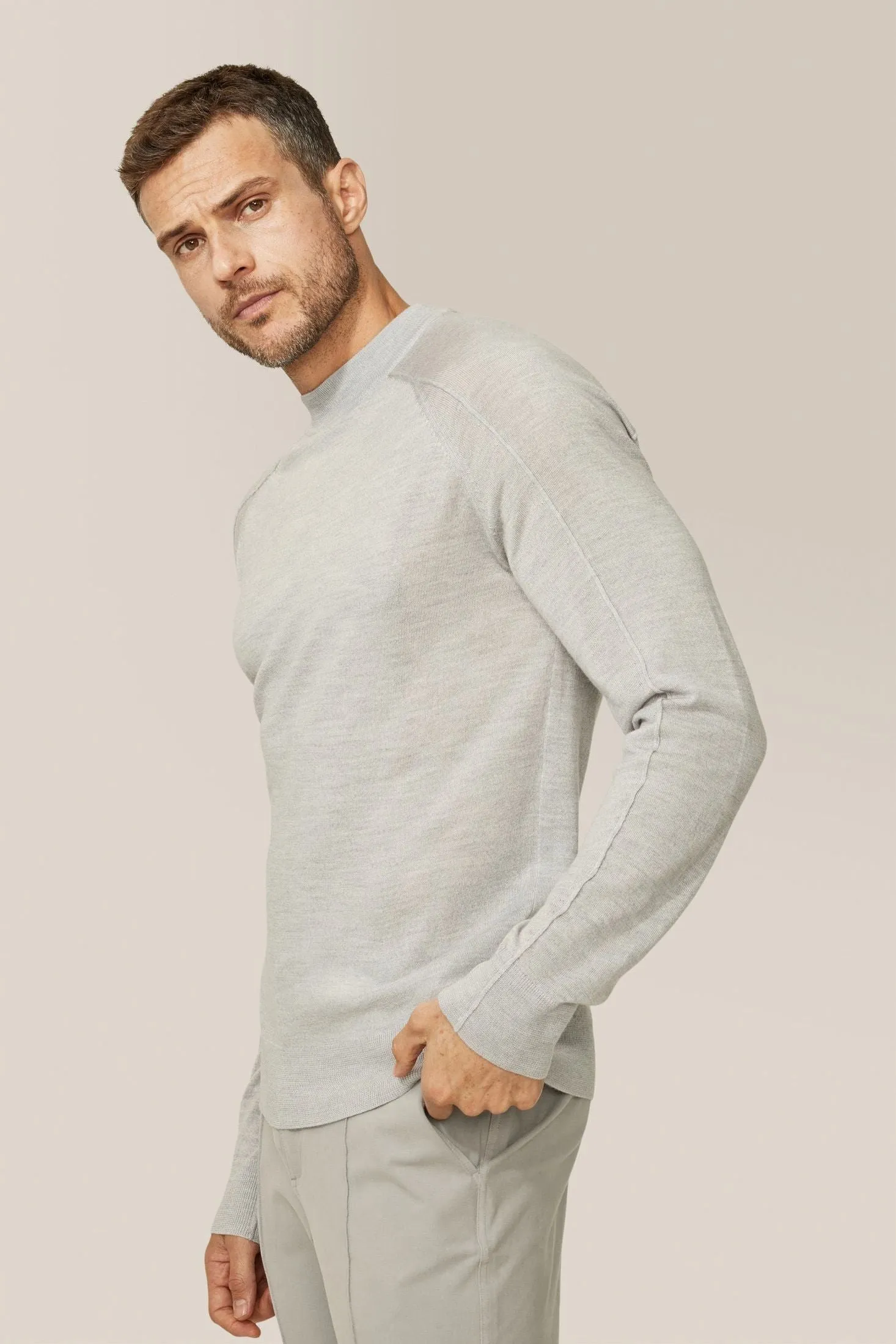 MVP Mock-Neck Sweater | Merino Wool