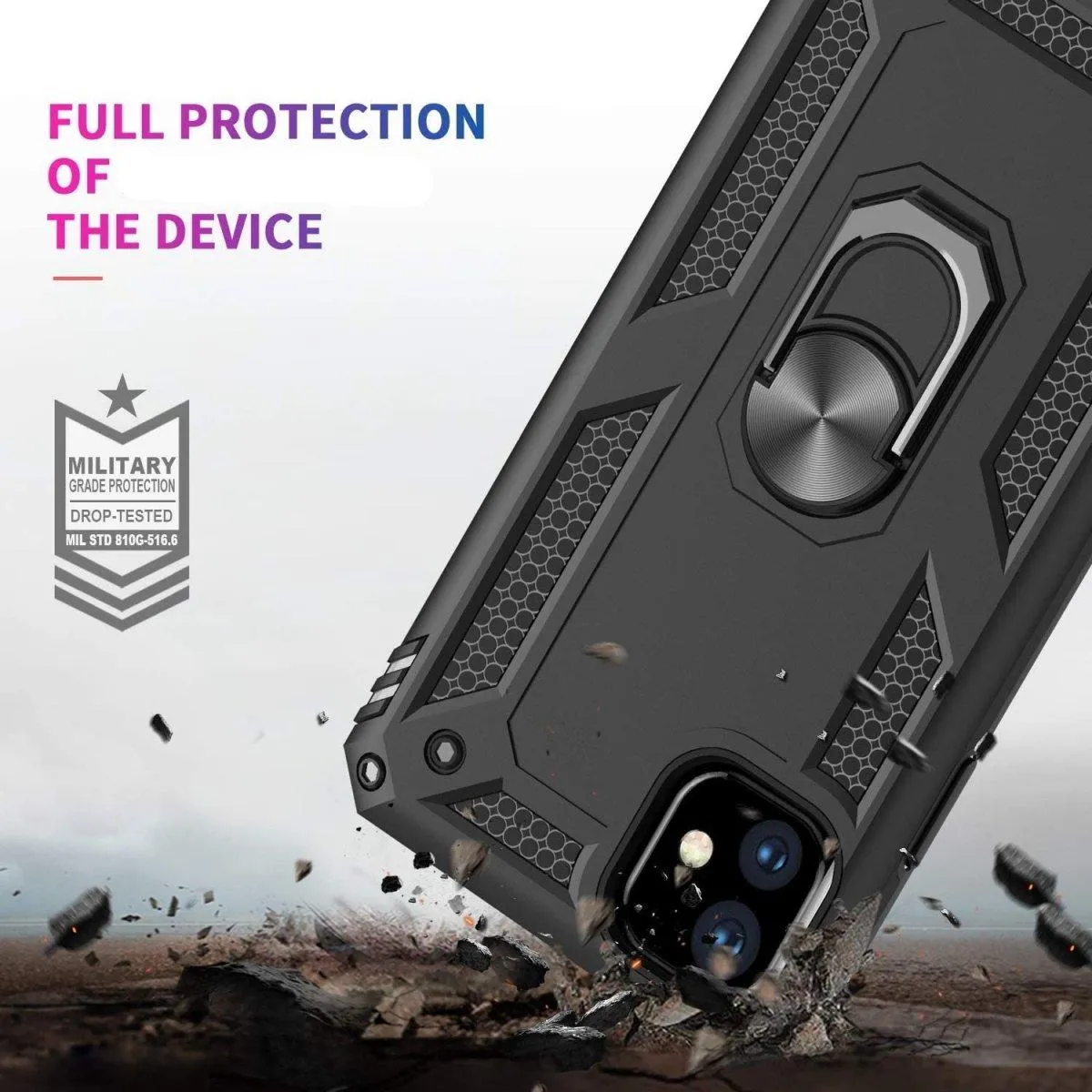 NATO Military Grade Case With Kickstand For iPhone 15 Series