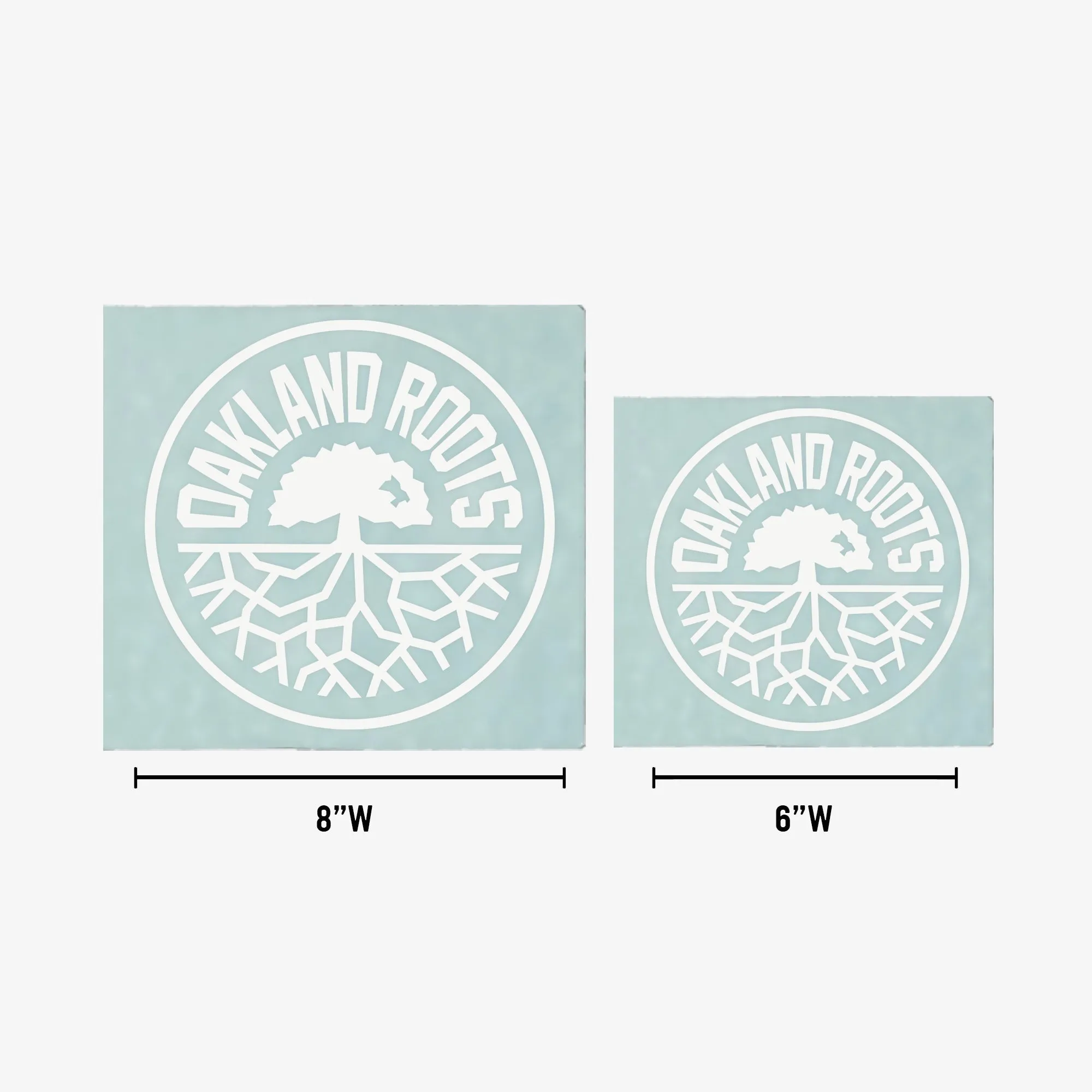 Oakland Roots SC Decal - 6"