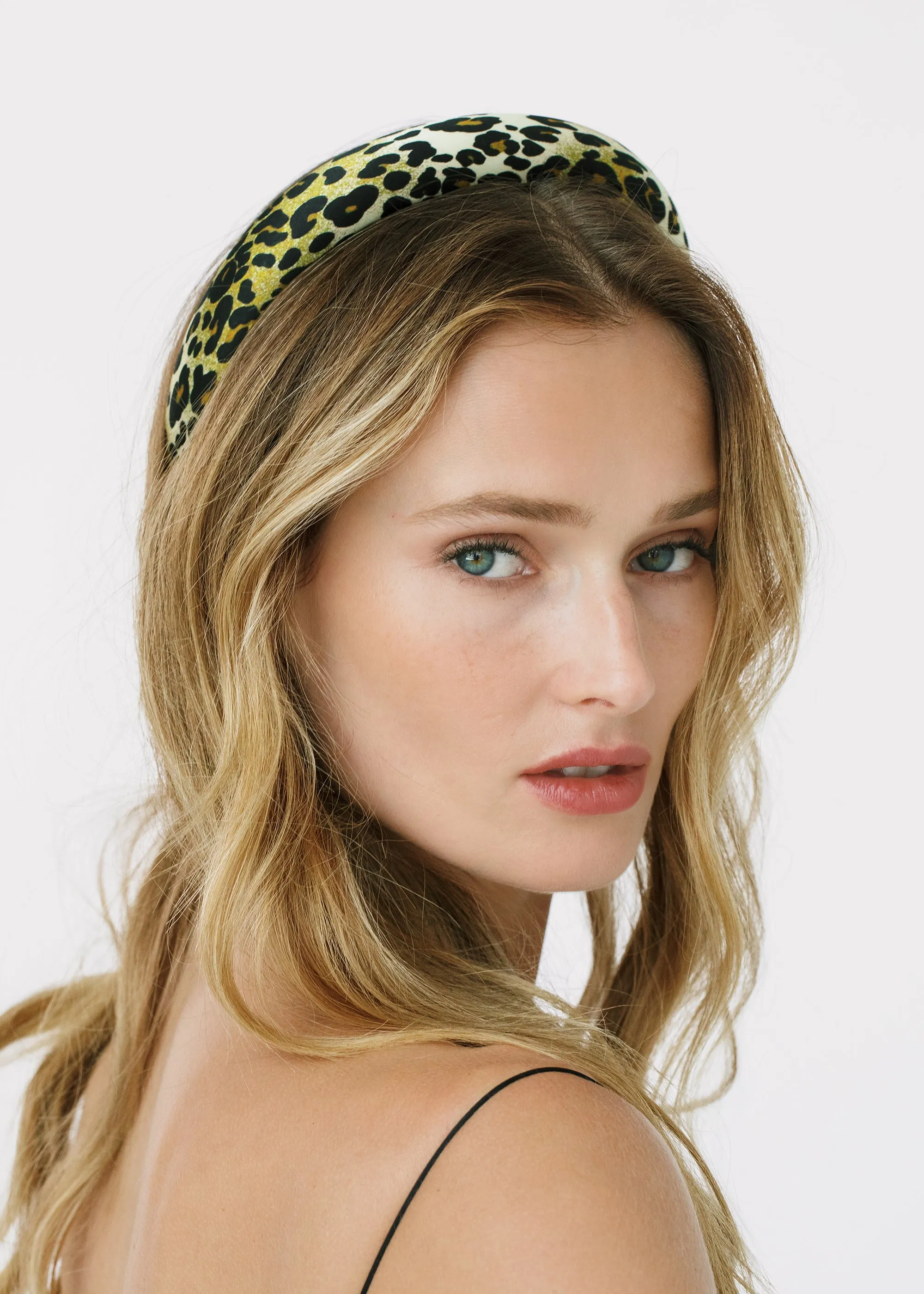 Printed Tori Headband -- Leopard Print