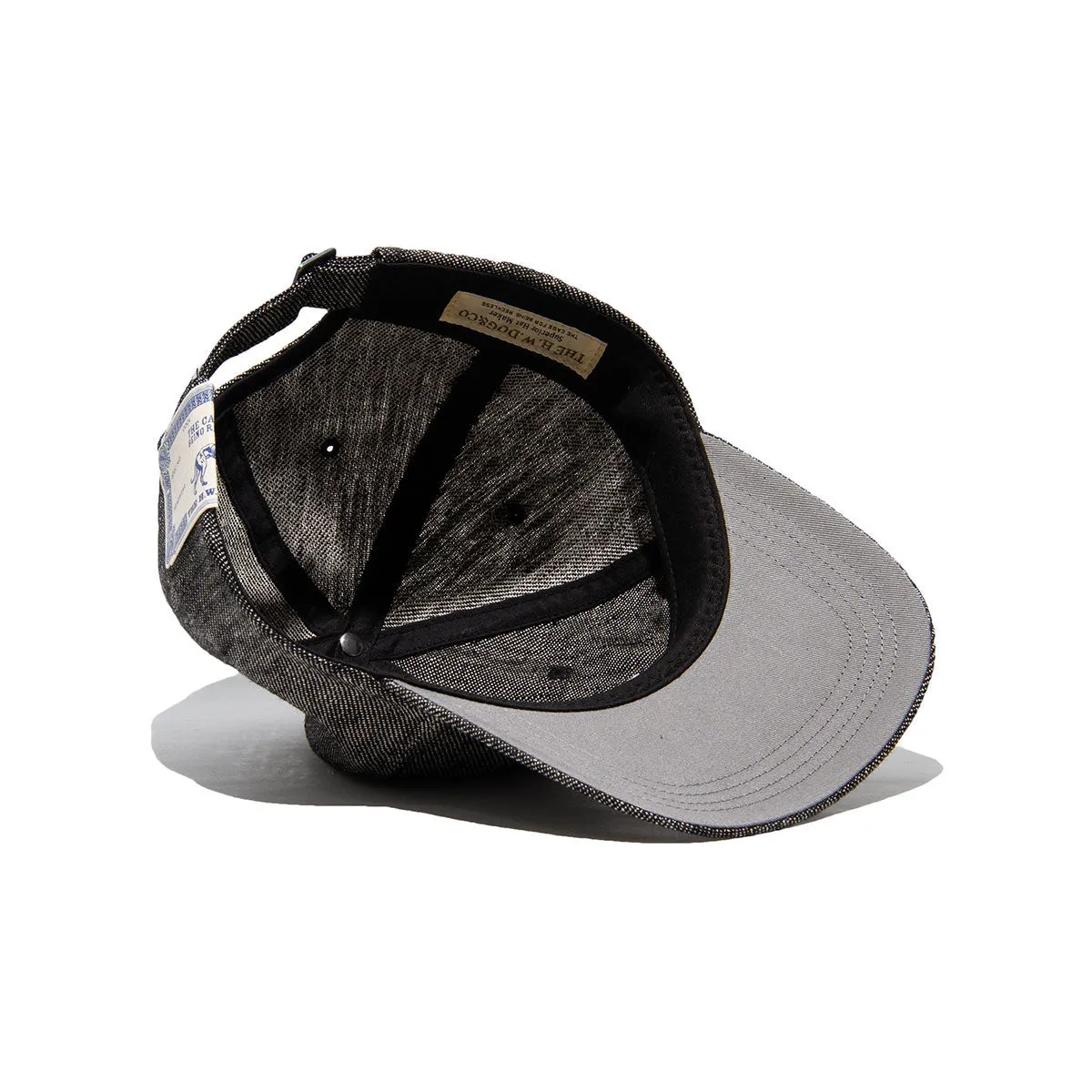 SIGN LOGO LOW CAP - Black x White